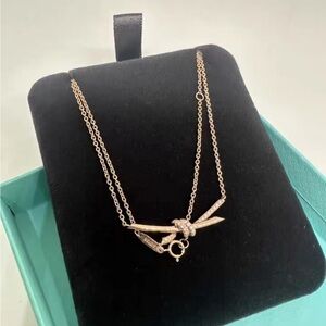 Tiffany & Co. Gold Knot Necklace